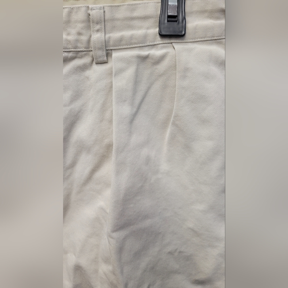 Polo Ralph Lauren 34 Khaki Shorts Vintsge 1990s Preowned 9" Inseam 26" Short Leg - Picture 2 of 11